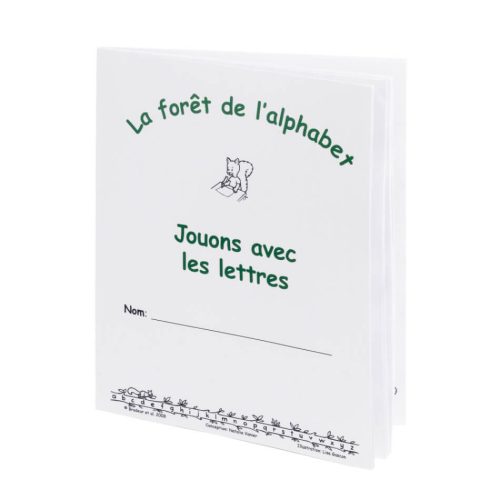 Cahier de l'élève Jouons avec les lettres (sans trottoirs) 1 unité