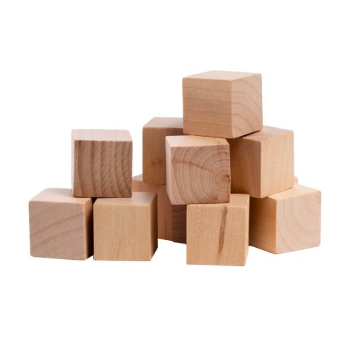 Cubes en bois